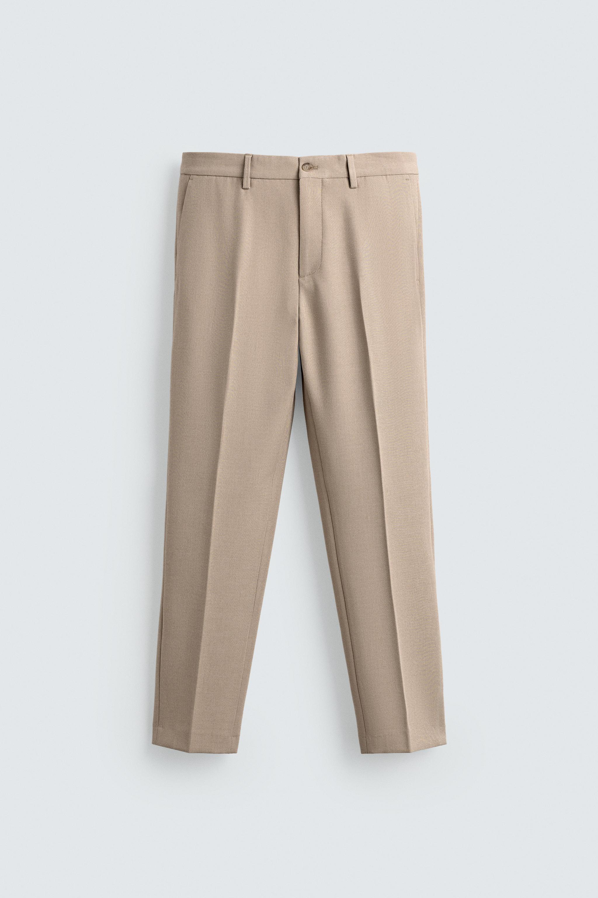 SLIM FIT SUIT PANTS